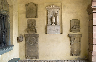 Image showing old graveyard in Freiburg