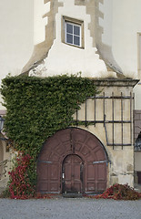 Image showing historic entrance