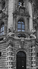 Image showing decorative architectural detail in Munich