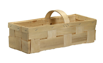 Image showing wooden basket
