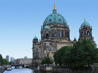 Image showing Berlin Cathedral at summer time