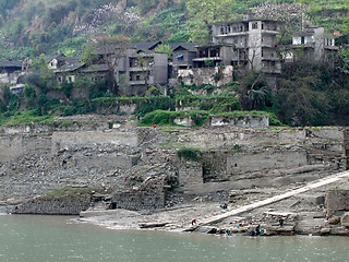 Image showing waterside scenery around Chongqing