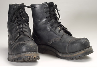 Image showing combat boots