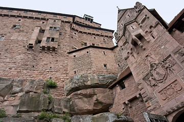 Image showing Haut-Koenigsbourg Castle in France