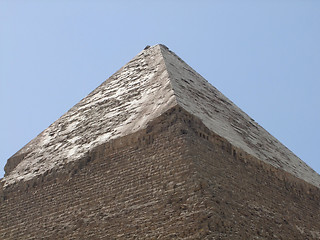 Image showing Pyramid of Khafre detail