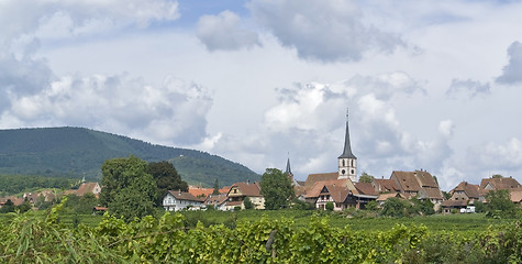Image showing Mittelbergheim in Alsace