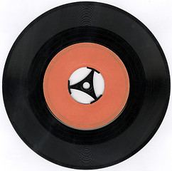 Image showing old vinyl record