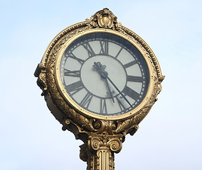 Image showing decorative nostalgic clock