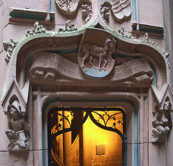 Image showing detail at the Haut-Koenigsbourg Castle