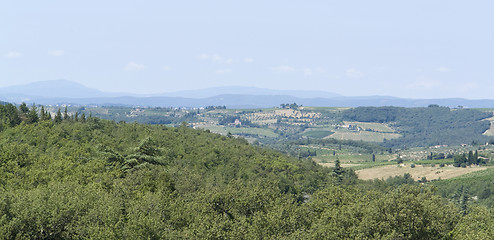 Image showing Chianti in Tuscany