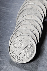 Image showing Markka Coins