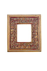 Image showing Antique picture frame