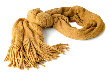 Image showing Yellow scarf