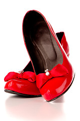 Image showing Red shoes