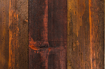 Image showing Texture of old wooden planks 
