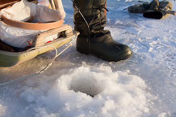 Image showing perch fishing 3