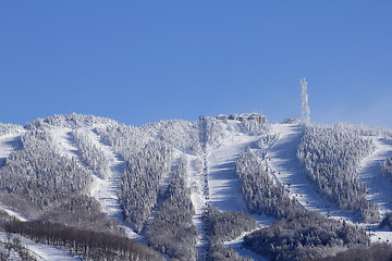 Image showing ski resort mountain