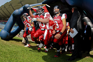 Image showing Football WC 2011: Japan vs. Canada