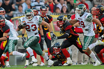 Image showing Football WC 2011: Germany vs. Mexico