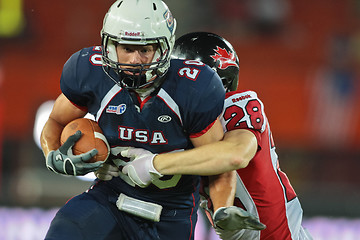 Image showing Football WC 2011: USA vs. Canada