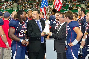 Image showing Football WC 2011: USA vs. Canada