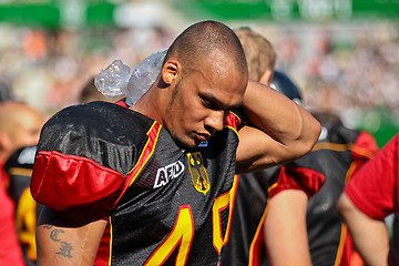 Image showing Football WC 2011: Germany vs. France