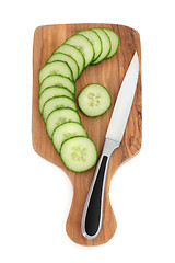 Image showing Cucumber Slices