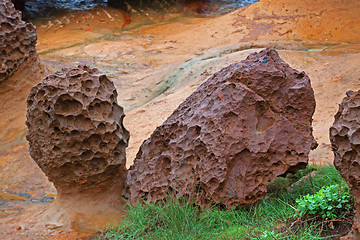 Image showing Yehliu Geopark Taiwan;