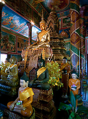 Image showing Wat Phnom in Cambodia