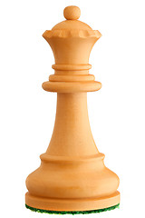 Image showing Chess piece - white queen