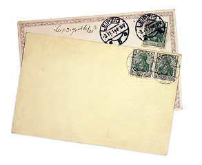 Image showing Vintage Post Cards