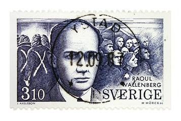 Image showing Raoul Wallenberg Stamp