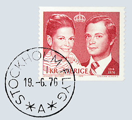 Image showing Swedish Stamp