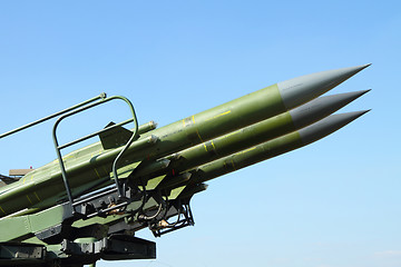 Image showing anti aircraft rockets