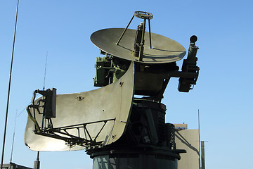 Image showing military radar station 