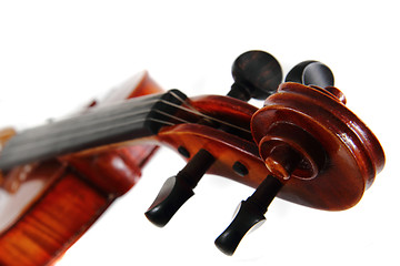 Image showing violin details