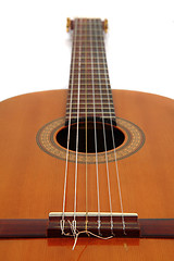 Image showing detail of guitar as very nice music background