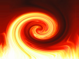 Image showing abstract fire background