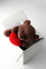 Image showing valentine bear