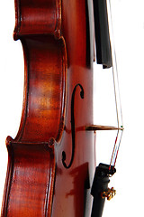 Image showing violin details