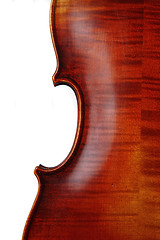 Image showing violin details
