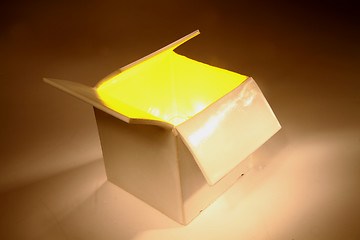 Image showing color box in the dark