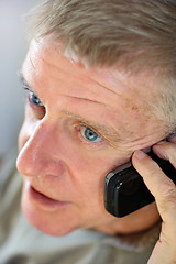 Image showing 	man on phone