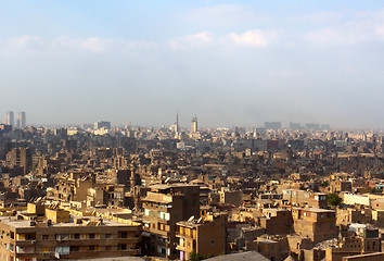 Image showing The view on Cairo from top