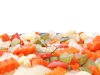 Image showing Mixed vegetables