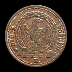 Image showing Italian coin