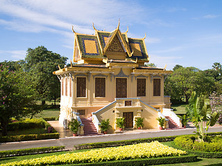 Image showing The Royal Palace in Phnmom Penh, Cambodia