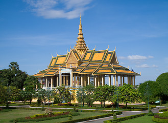 Image showing The Royal Palace in Phnom Penh