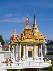 Image showing The Royal Palace in Phnom Penh, Cambodia