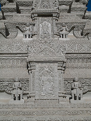 Image showing Detail from the Royal Palace in Phnom Penh, Cambodia